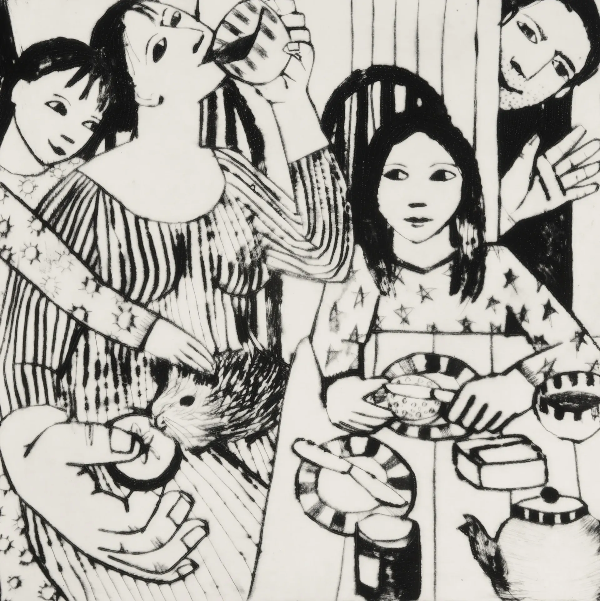 Nigel Leaves for work