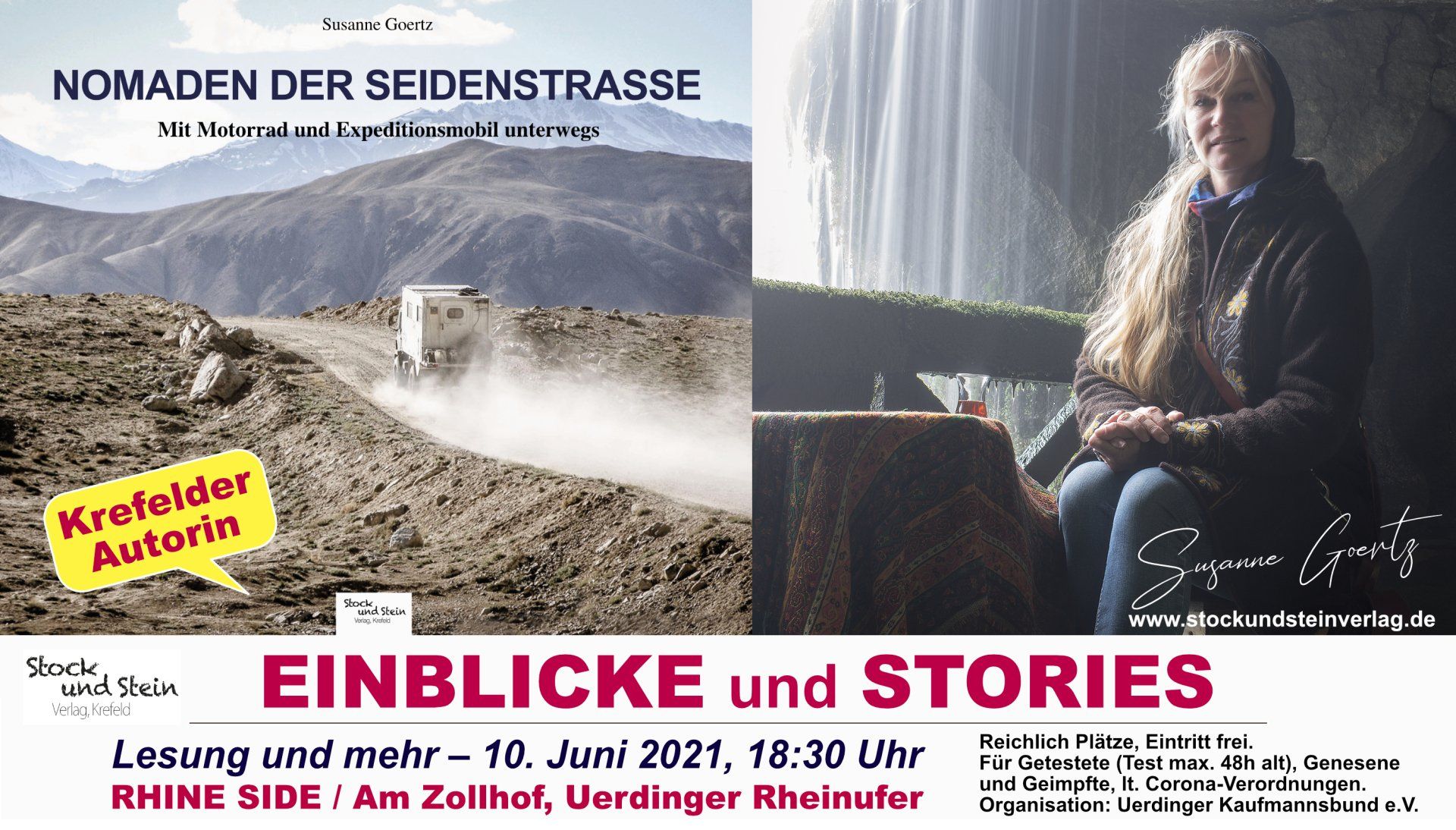 Abendliche Lesung Nomaden der Seidenstraße