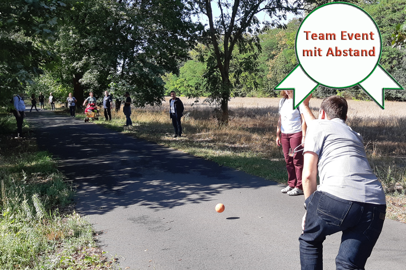 Bosseln Co2 freier Teamausflug