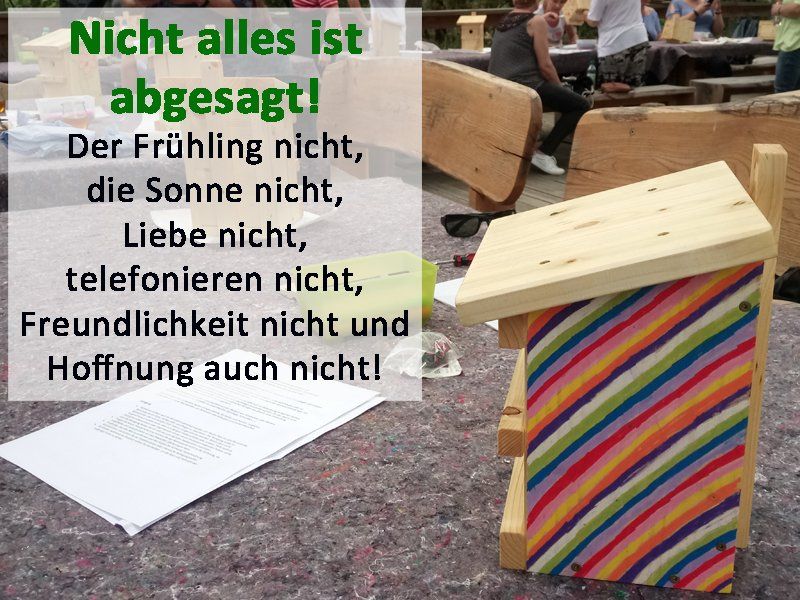 Nicht alles ist abgeagt GoGreen Events