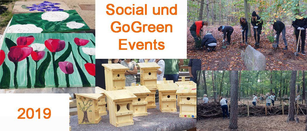 GoGreen und Social Events 2019