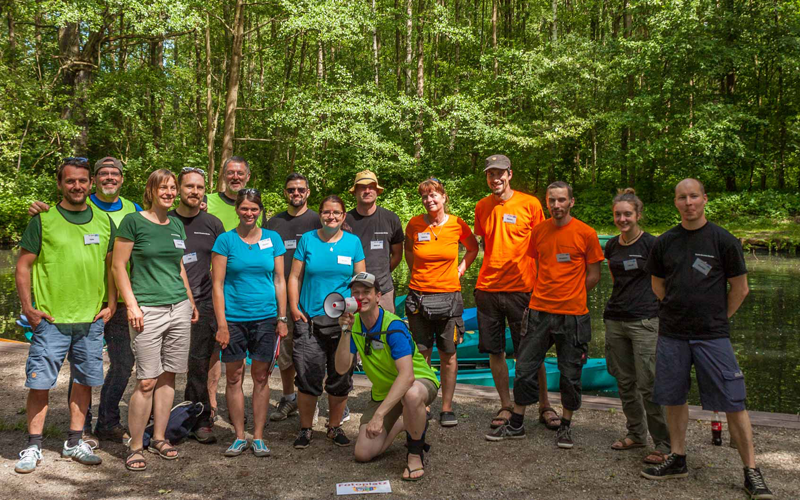Teamfoto Team-Events Berlin