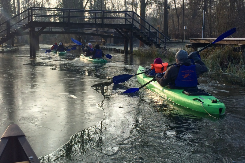 Winterpaddeln Spreewald