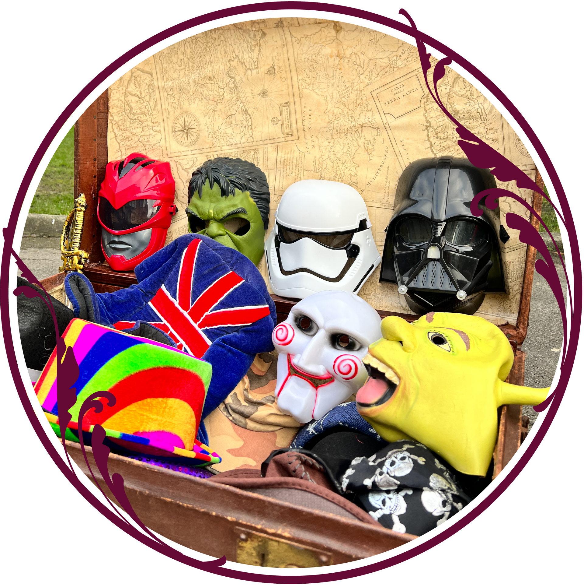 Afterglow Events - Vintage Horseshoe Box Photobooth Rentals for Weddings & Events