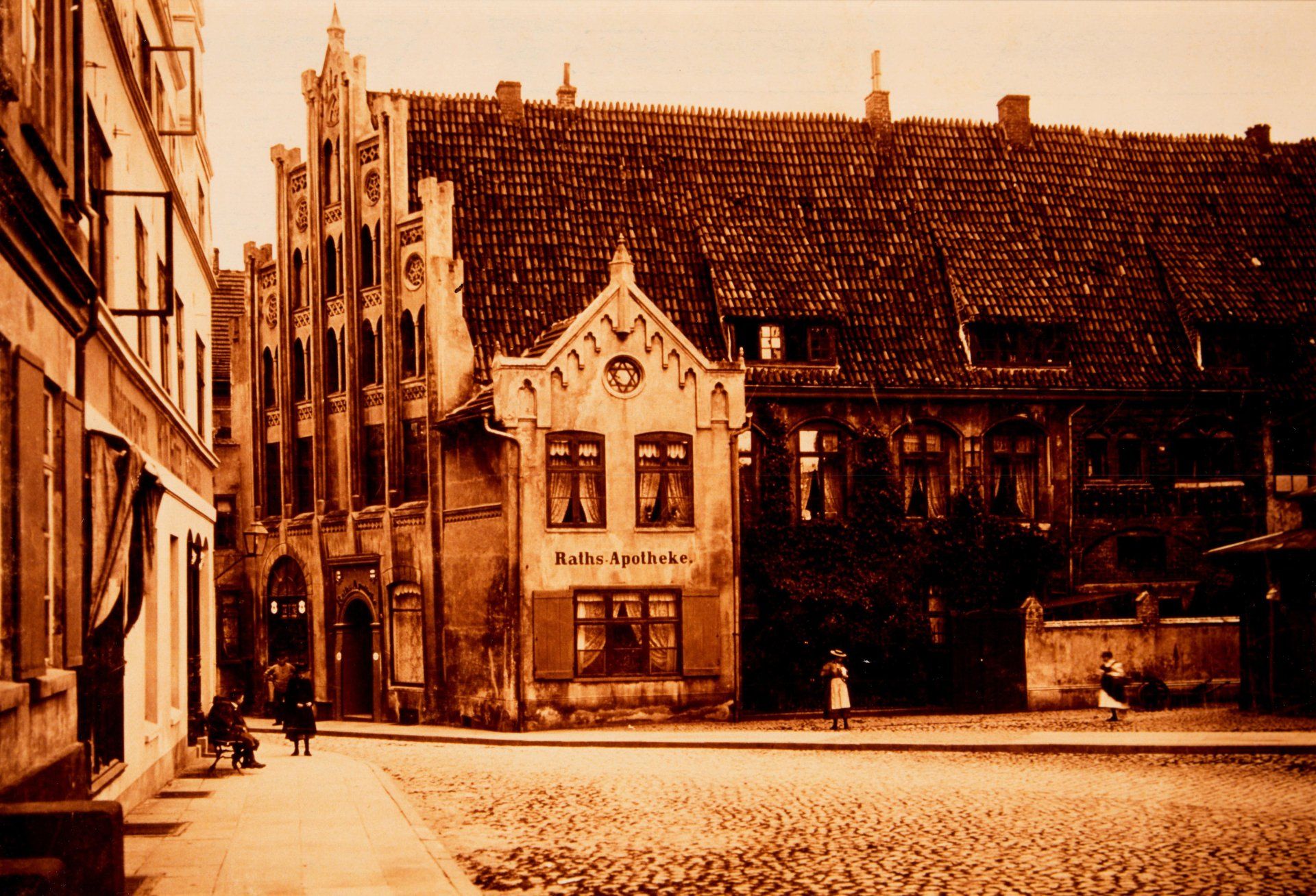 historische Apotheke Wismar Markt