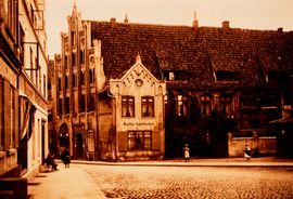 historische Apotheke Wismar Markt