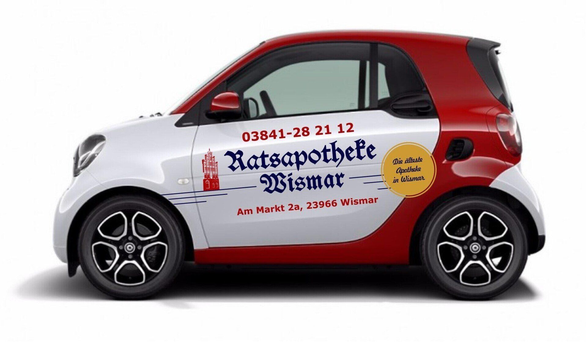 Botendienst Lieferservice Apotheke Wismar Markt