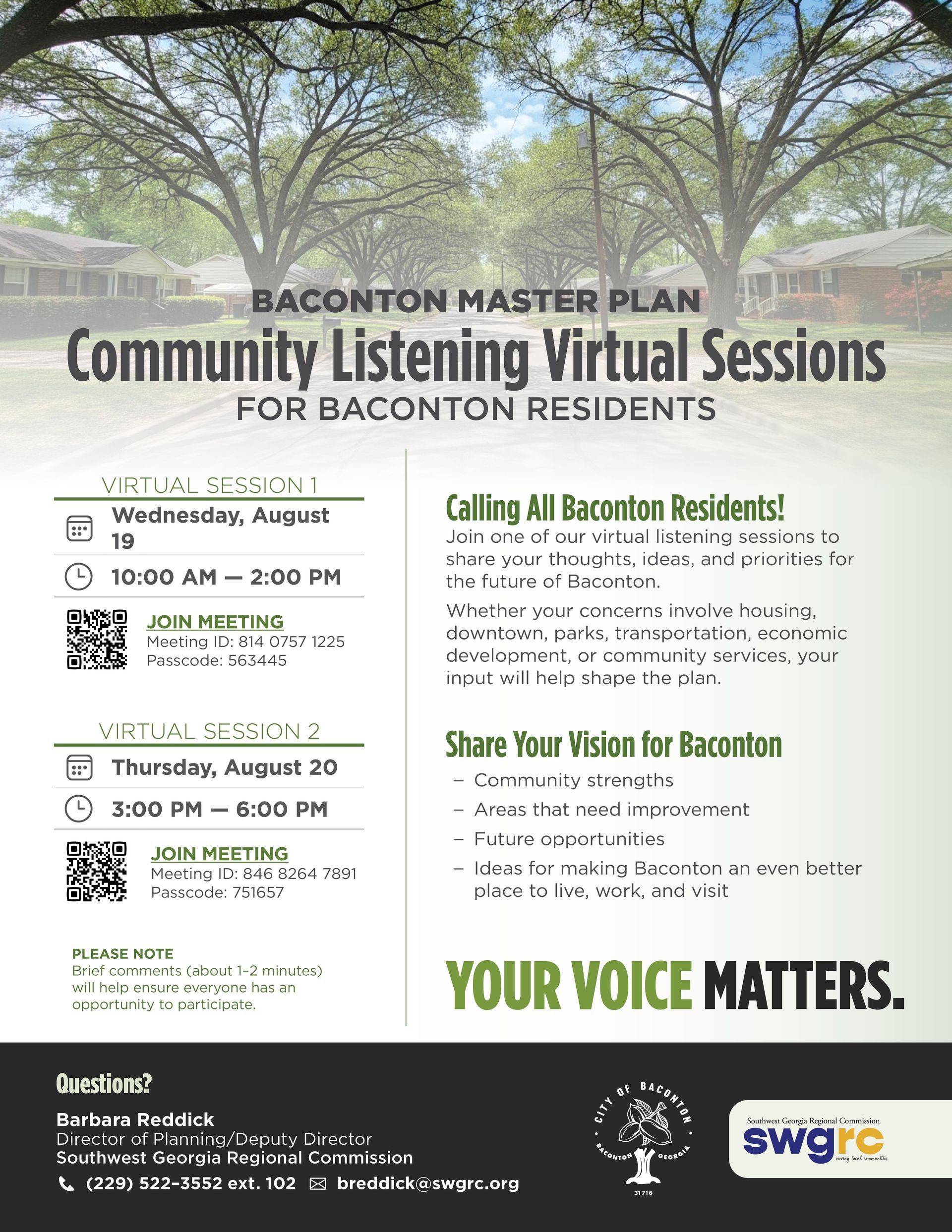 Click to download Baconton Listening Sessions