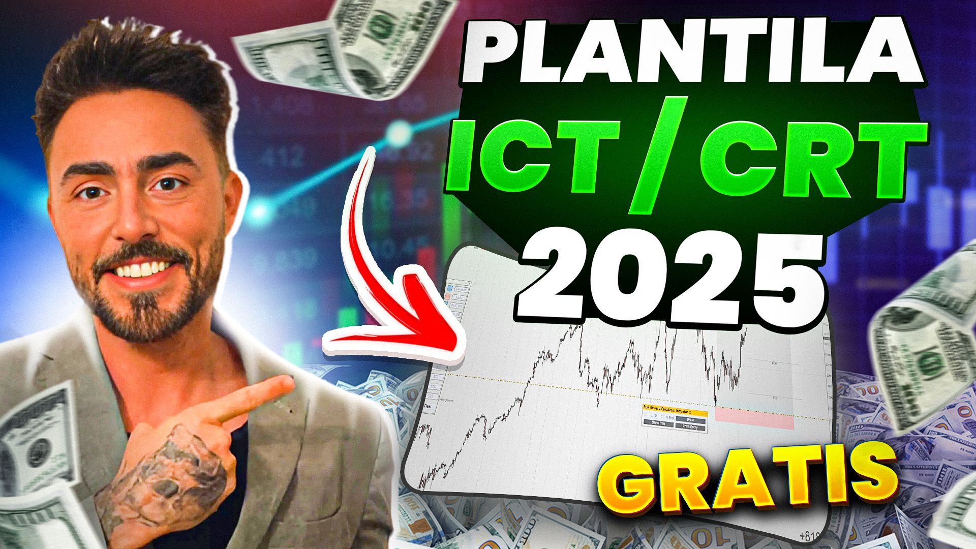 Mi plantilla para MT4 basada en conceptos de ICT (Inner Circle Trader) y CRT (Candle Range Theory)