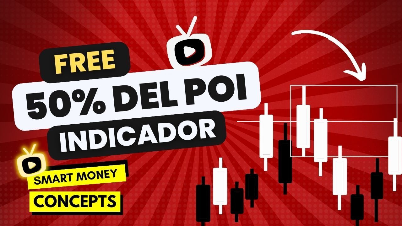 Indicador⚡️que marca el 50% del ORDERBLOCK o POI