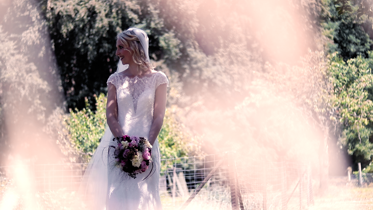 Hochzeitsvideo Erlangen Braut Shooting