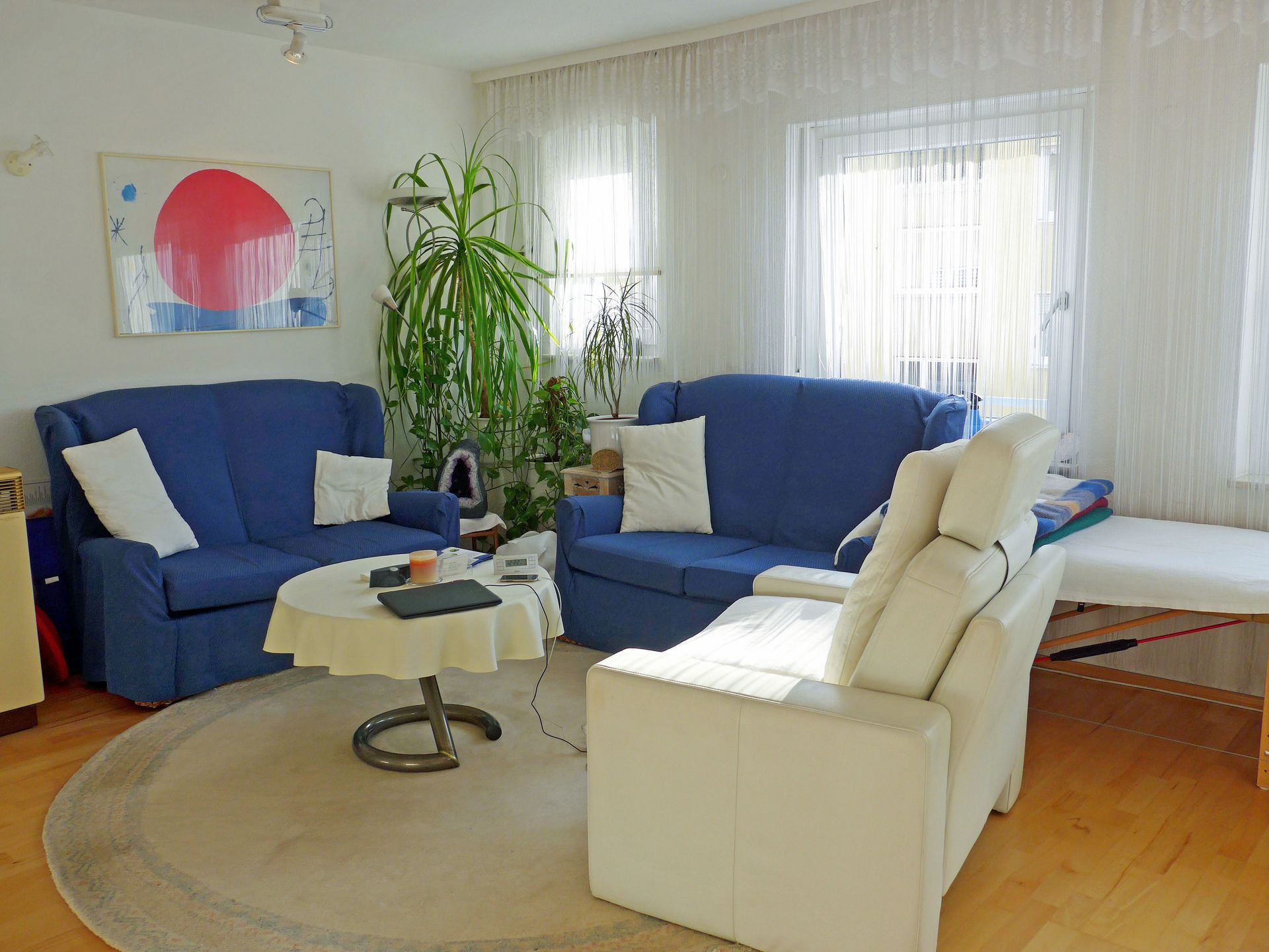 Therapieraum Dr. Ute Mahr Körperorientierte Psychotherapie Nürnberg