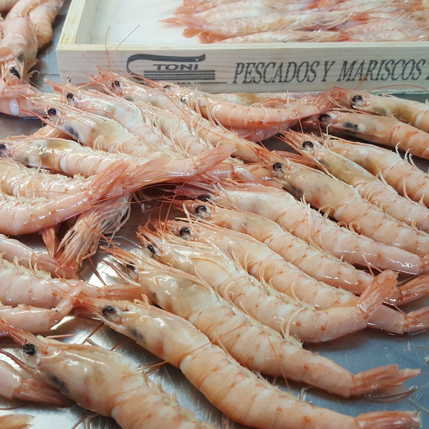 Gambas blancas de Huelva