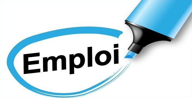 Image emploi et Stabilo bleu