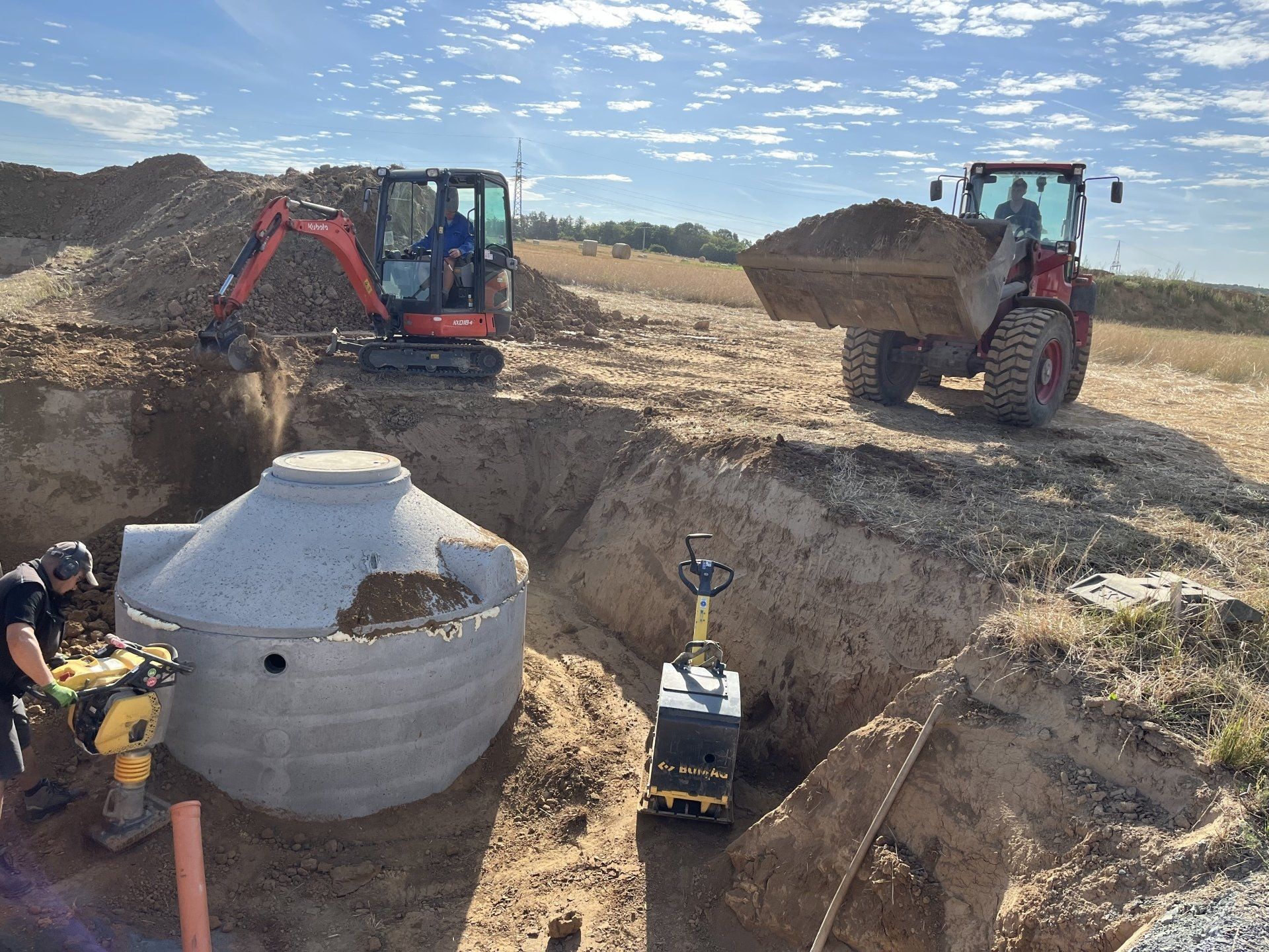 Erd- und Tiefbauarbeiten