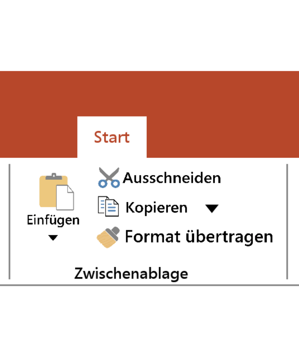 Menüband & Symbolleiste