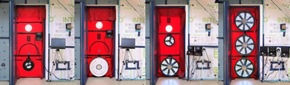 Minneapolis BlowerDoor Systeme Standard MiniFan MultipleFan