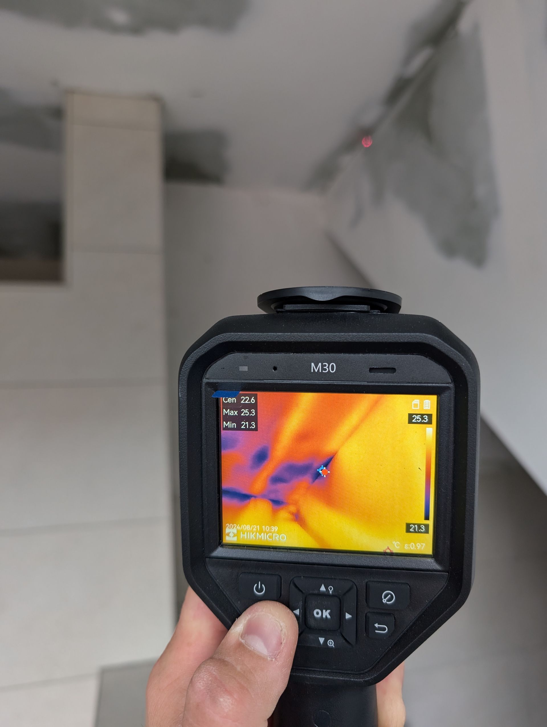 Wärmebildkameras für BlowerDoor Messungen