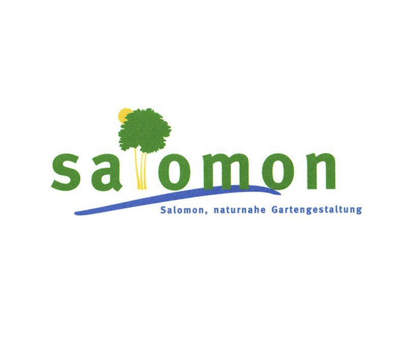 gartenbau salomon, logo design, autobeschriftung, briefpapier, visitenkarten, corporate design, firmenschild, andrea bürgin, abc creativ service,