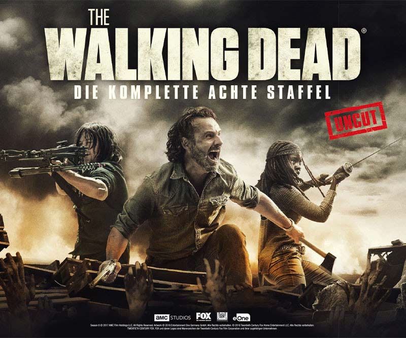 Twentieth Century Fox Home Entertainment, The Walking Dead Season 8 auf DVD & Blu-ray