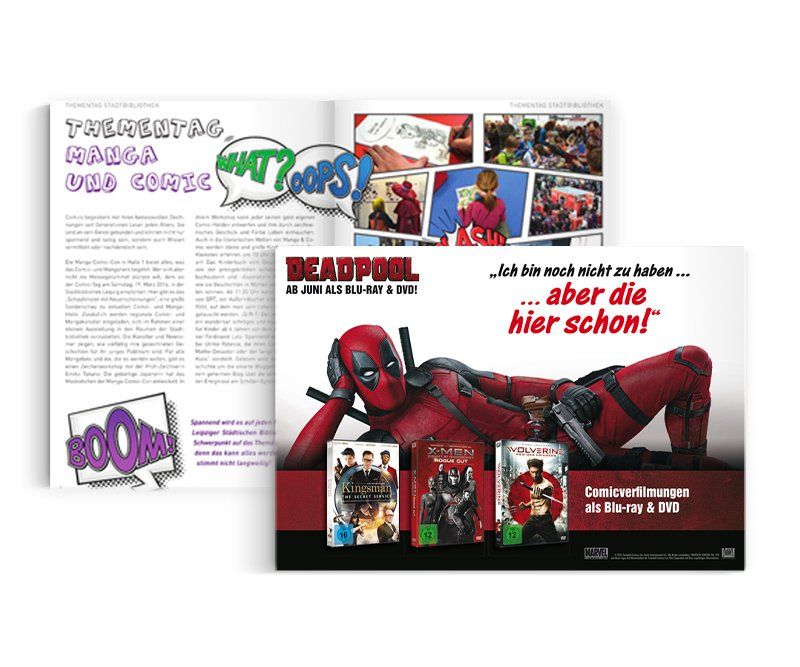 Anzeigen Design, Anzeigen Gestaltung