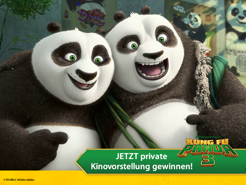 Online-Werbemittel, Online-Banner,  Kung Fu Panda 3, Fox Home Entertainment, Design, Gestaltung, ABC creativ service, Andrea Bürgin,