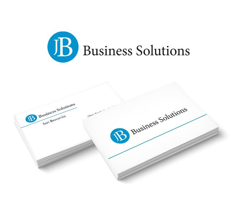 JB Business Solutions - Juri Bercovitz, Logo-Design, Corporate Design, Visitenkarten, Briefpapier, ABC creativ service, Andrea Bürgin
