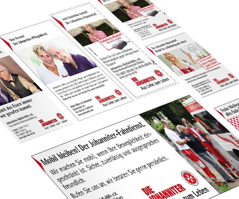 Anzeigen, Die Johanniter, Online-Banner, Online-Werbemittel, Life of Pi, Twentieth Century Fox Home Entertainment, Design, Gestaltung, ABC creativ service, Andrea Bürgin,