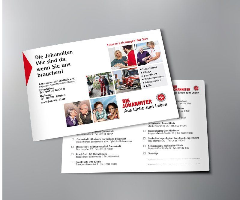 Postkarte, Die Johanniter, Online-Banner, Online-Werbemittel, Life of Pi, Twentieth Century Fox Home Entertainment, Design, Gestaltung, ABC creativ service, Andrea Bürgin,