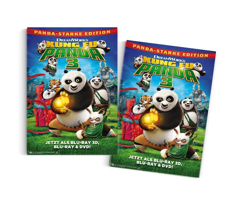 Poster, Plakat, Kung Fu Panda 3, Twentieth Century Fox Home Entertainment, Design, Gestaltung, ABC creativ service, Andrea Bürgin,