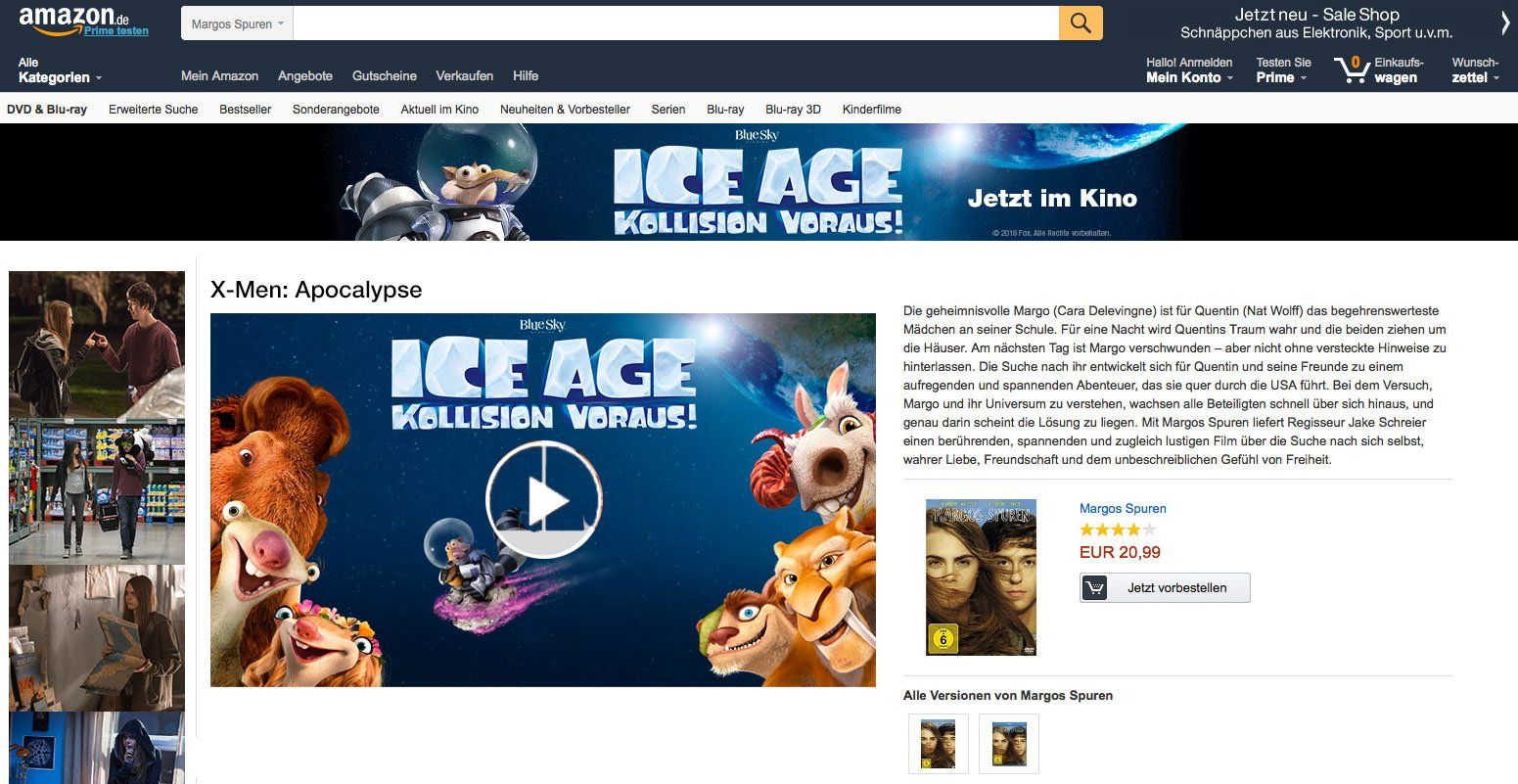 Ice Age, TwentIce Age, Twentieth Century Fox Home Entertainment, Online-Werbebanner, Online-Aktion, Design, Gestaltung, ABC creativ service, Andrea Bürgin,ieth Century Fox Home Entertainment, Online-Werbebanner, Online-Aktion, Design, Gestaltung, ABC creativ service, Andrea Bürgin,