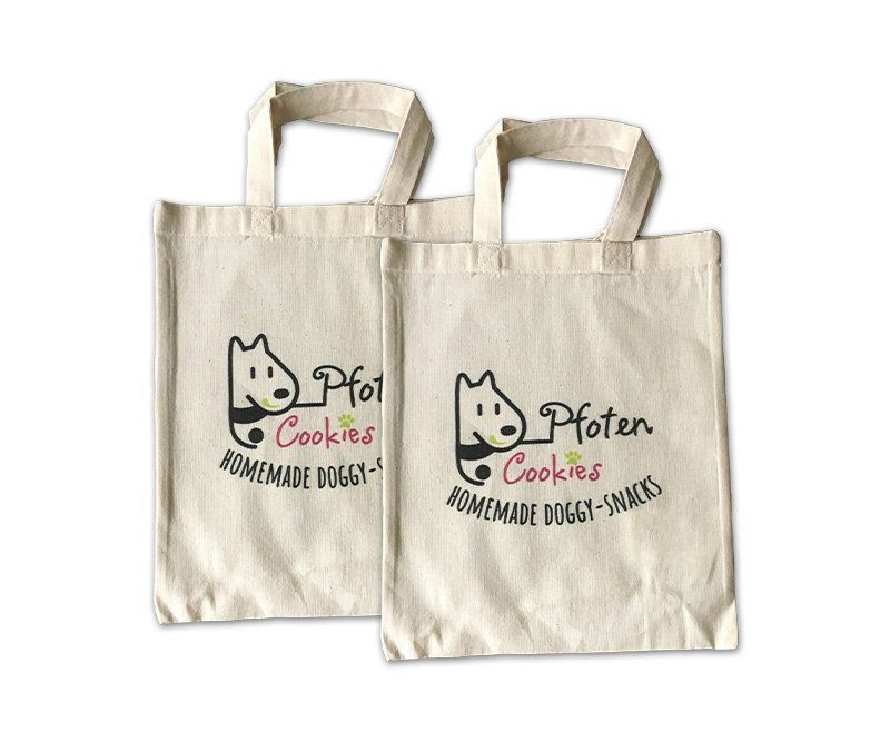 Pfoten Cookies, Anette Crössmann, Tasche, Logo-Design, Corporate Design, Visitenkarten, Design, Gestaltung, ABC creativ service, Andrea Bürgin,