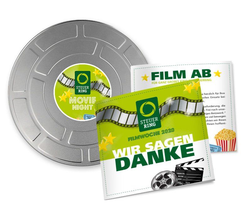 Flyer, Steuerring, Lohnsteuerhilfeverein, ABC creativ service, Andrea Bürgin, Seeheim, Deko, Logo Glas-Cube,