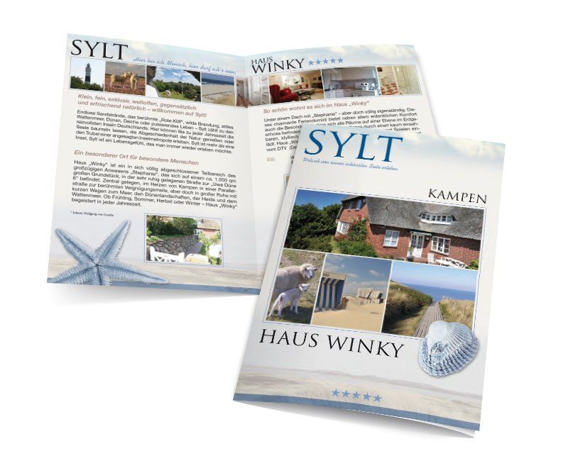 Flyer, Broschüren, Ferienwohnung Sylt, Rudolf Temporini, Online-Banner, Online-Werbemittel, Life of Pi, Twentieth Century Fox Home Entertainment, Design, Gestaltung, ABC creativ service, Andrea Bürgin,