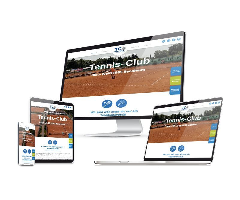 TC Blau-Weiß Bensheim, Tennisverein, Padelverein, SEO, Text, ABC creativ service, Andrea Bürgin, Seeheim, Darmstadt,