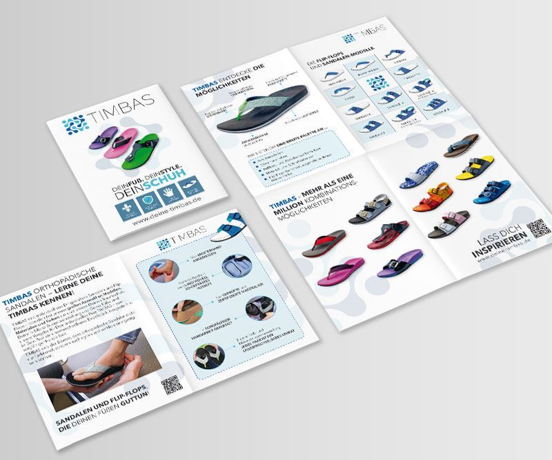 timbas, orthopädische sandalen und flip-flops, flyer gestaltung, flyer design, online-banner, flyergestaltung, hangtags, produktanhänger, gebrauchsanweisung,produktdesign, branding, grafik design, abc creativ service, andrea bürgin, seeheim-jugenheim,