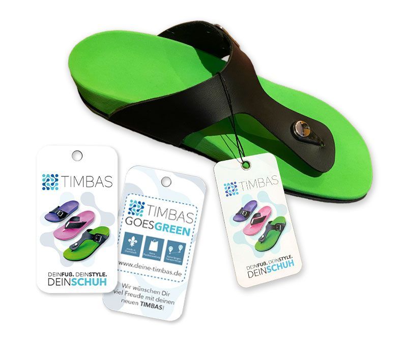 timbas, orthopädische sandalen und flip-flops, flyer gestaltung, flyer design, online-banner, flyergestaltung, hangtags, produktanhänger, gebrauchsanweisung,produktdesign, branding, grafik design, abc creativ service, andrea bürgin, seeheim-jugenheim,
