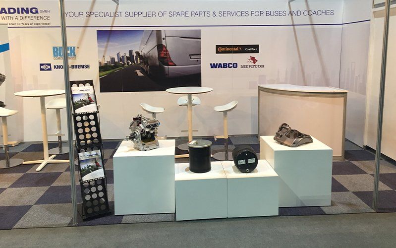 Messestand NP Trading