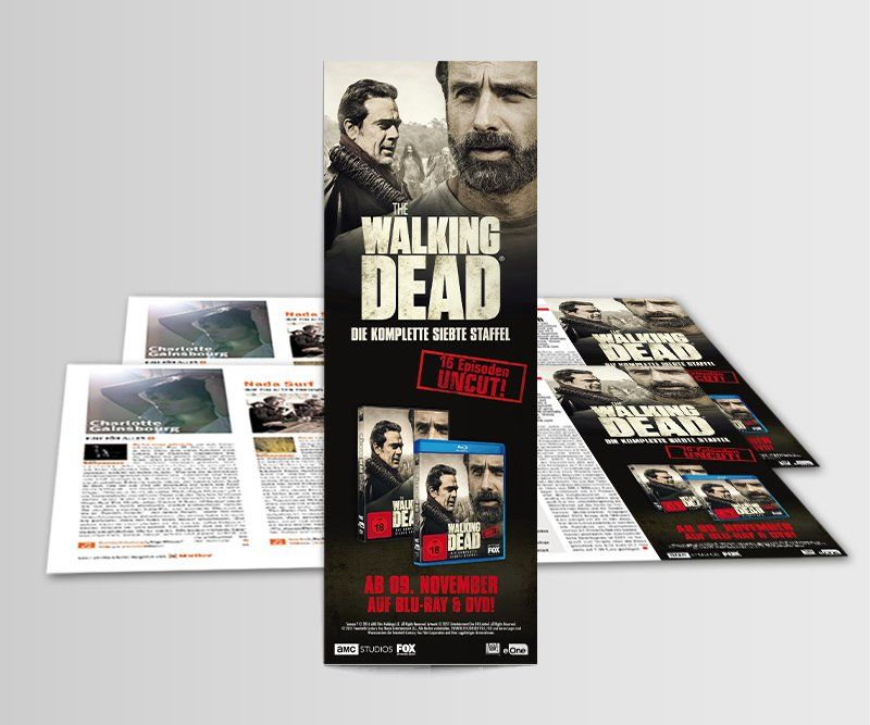 The Walking Dead, Twentieth Century Fox Home Entertainement, Anzeigen-Design, ABC creativ service, Andrea Bürgin