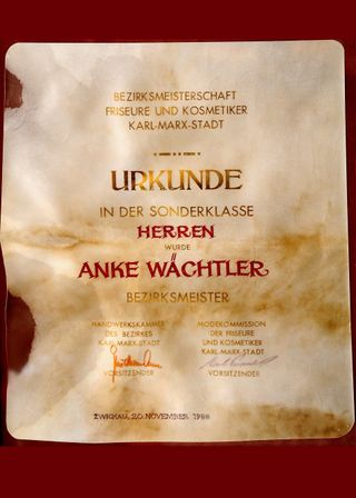 Urkunde 1. Platz Bezirksmeisterschaft 1988 Zwickau Urkunde 1. Platz Bezirksmeisterschaft 1988 Zwickau