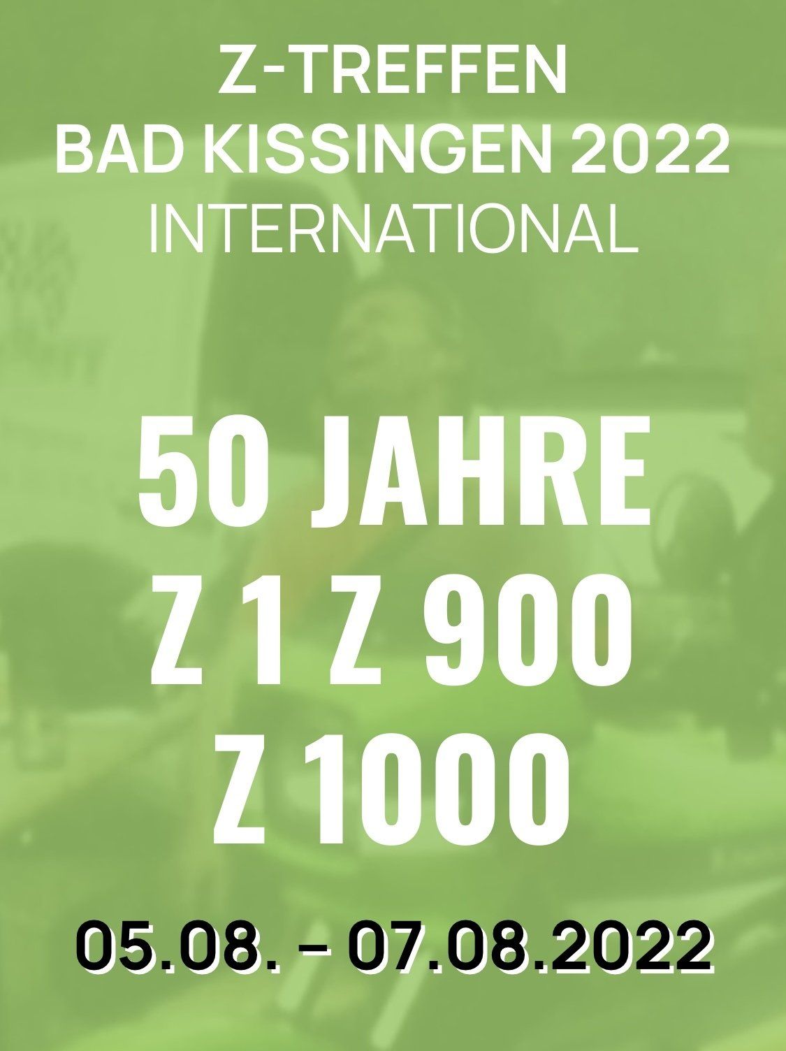 Green Island Bikes auf der 50 Jahrfeier in Bad Kissingen