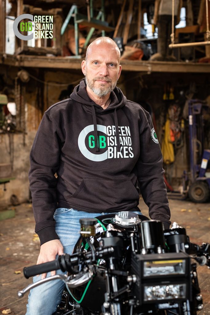 Oliver Bluhm Inhaber Green Island Bikes. Klassische und exklusive Motorrad Unikate