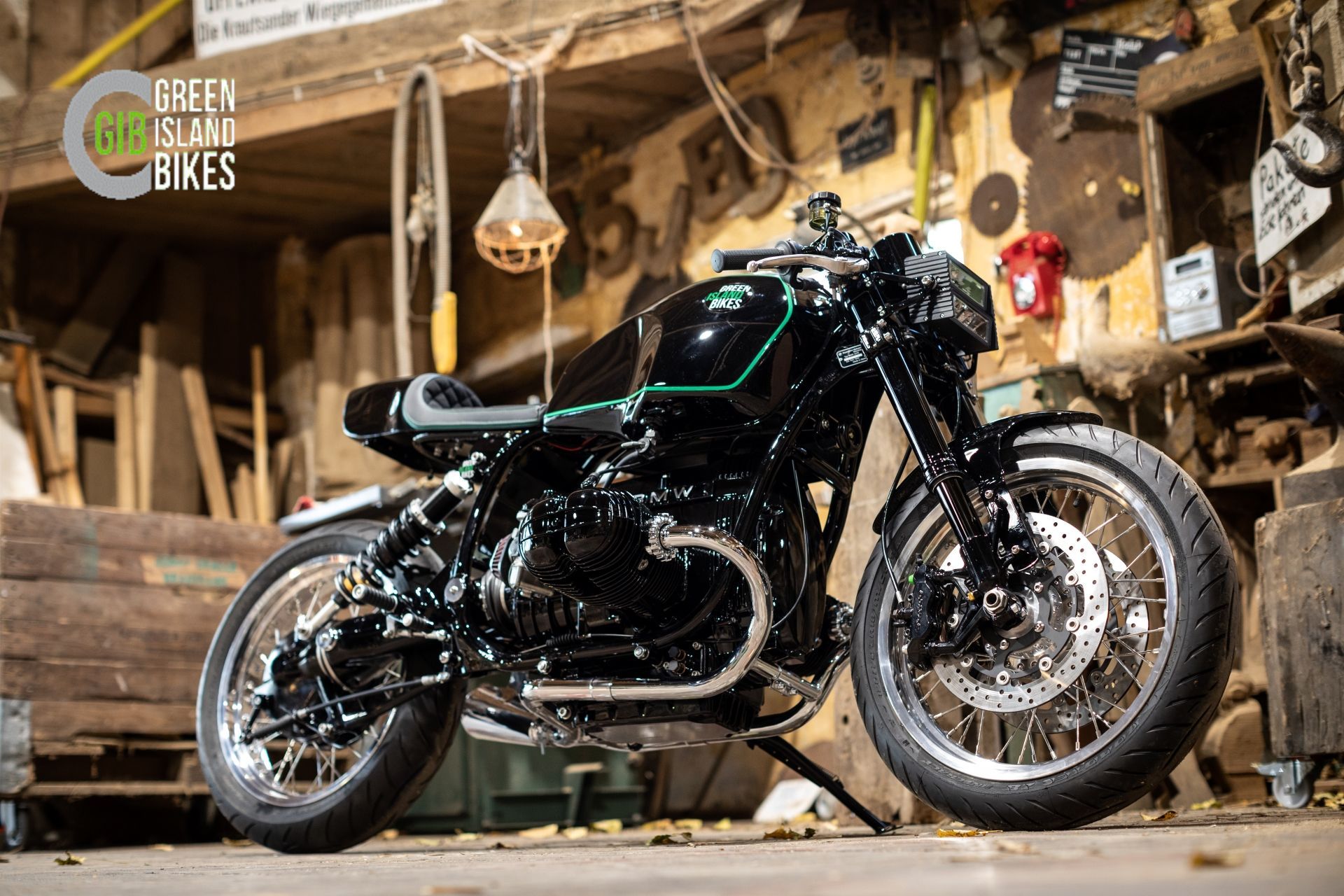 BMW R 100 R Klassisches und exklusives Motorrad Unikat von Green Island Bikes