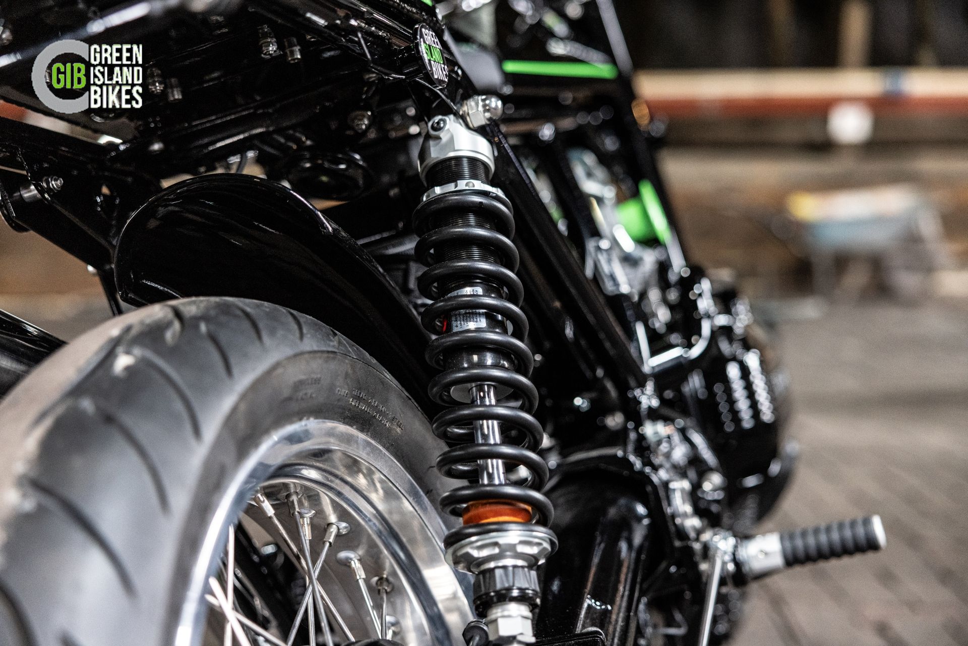 Moderne Fahrwerkstechnik an der BMW K75 K40