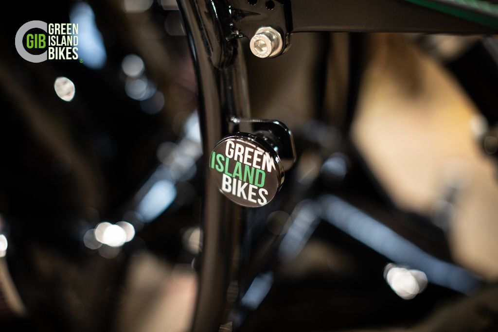 Handgefertigte Custom-Details am BMW R Umbau von Green Island Bikes