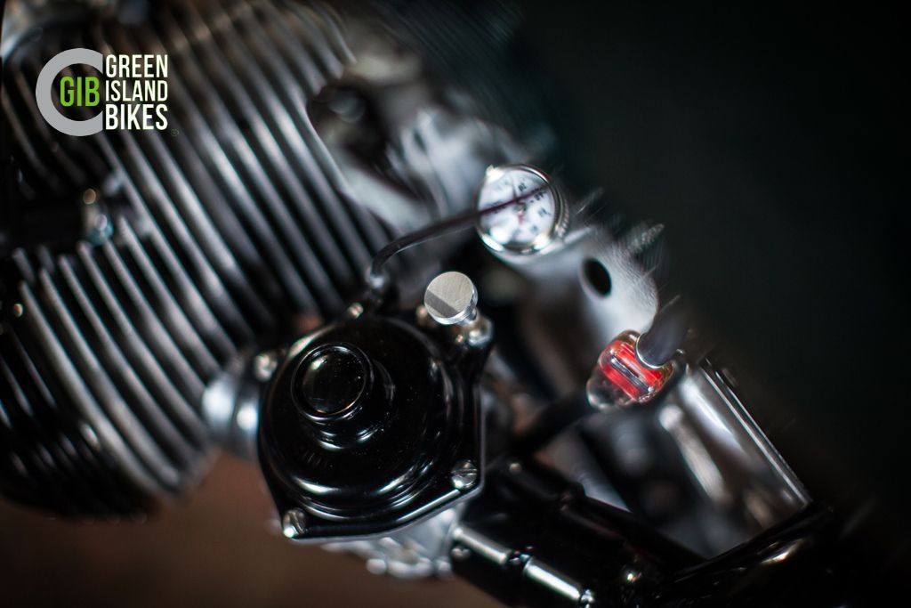 Überholter R100RS Motor im GIB BMW Custombike