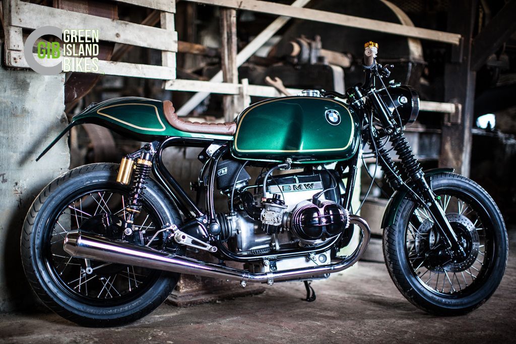Komplett restaurierte BMW als GIB Custombike-Projekt