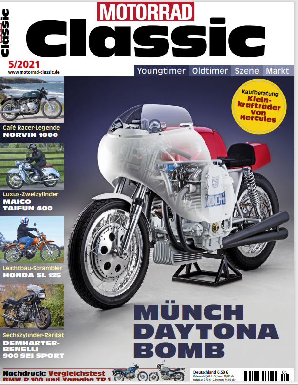 Demharter Benelli SEI 900 Verkauf Klassische und exklusive Motorrad Unikat von Green Island Bikes