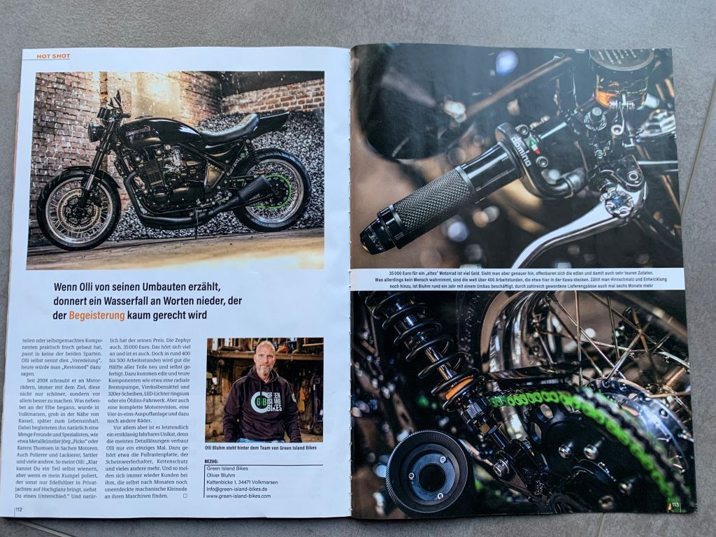 Green Island Bikes in den Medien