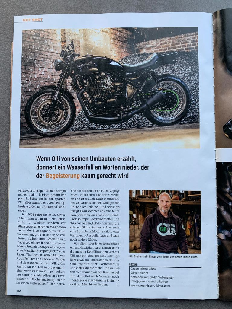 Green Island Bikes in den Medien